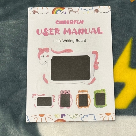 LCD Writing unicorn board / drawing  pad - Picture 2 of 3